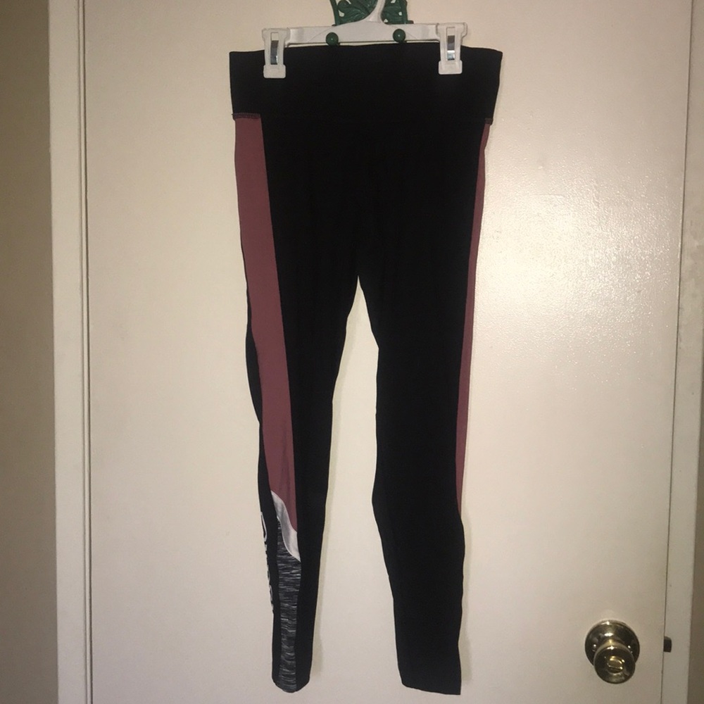 Pink workout leggings
